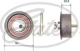 GATES-SEA T42333 - Обтяжна ролка, ангренаж vvparts.bg