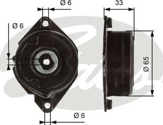 GATES-SEA T39013 - Ремъчен обтегач, пистов ремък vvparts.bg