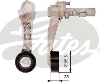 GATES-SEA T39127 - Ремъчен обтегач, пистов ремък vvparts.bg