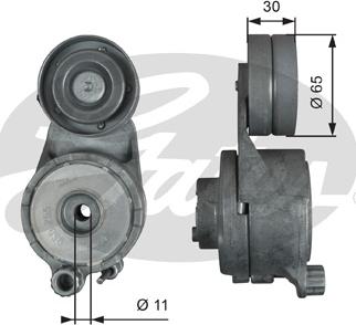 GATES-SEA T39294 - Ремъчен обтегач, пистов ремък vvparts.bg