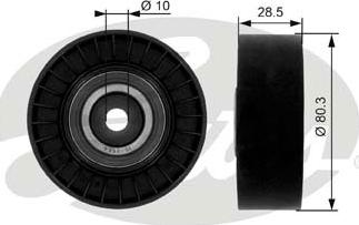GATES-SEA T36004 - Паразитна / водеща ролка, пистов ремък vvparts.bg