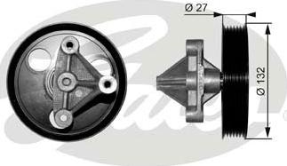 GATES-SEA T36194 - Паразитна / водеща ролка, пистов ремък vvparts.bg