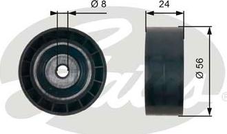 GATES-SEA T36362 - Паразитна / водеща ролка, пистов ремък vvparts.bg