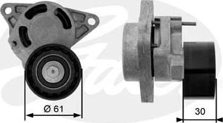 GATES-SEA T38455 - Ремъчен обтегач, пистов ремък vvparts.bg