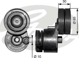 GATES-SEA T38482 - Ремъчен обтегач, пистов ремък vvparts.bg