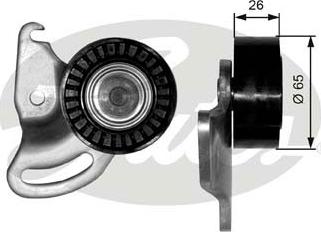 GATES-SEA T38347 - Ремъчен обтегач, пистов ремък vvparts.bg