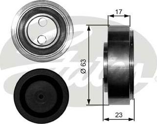 GATES-SEA T38228 - Ремъчен обтегач, пистов ремък vvparts.bg