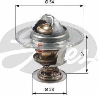 GATES-SEA TH47685G1 - Термостат, охладителна течност vvparts.bg