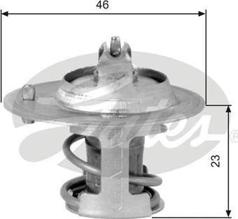 GATES-SEA TH06691G1 - Термостат, охладителна течност vvparts.bg