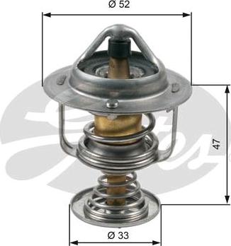 GATES-SEA TH30580G1 - Термостат, охладителна течност vvparts.bg