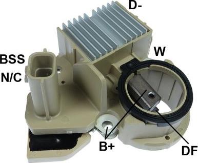 GAUSS GA194 - Регулатор на генератор vvparts.bg