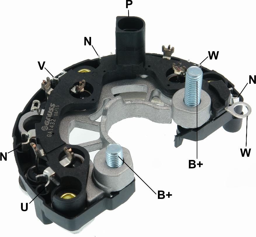 GAUSS GA1432 - Изправител, генератор vvparts.bg