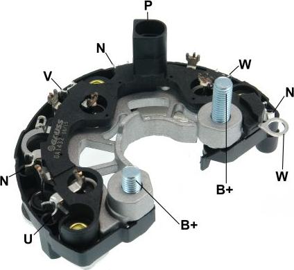 GAUSS GA1432 - Изправител, генератор vvparts.bg