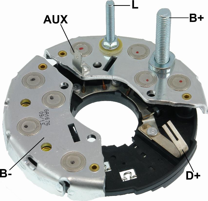 GAUSS GA1676 - Изправител, генератор vvparts.bg