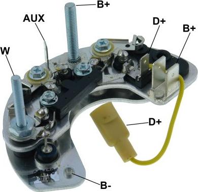 GAUSS GA1138 - Изправител, генератор vvparts.bg