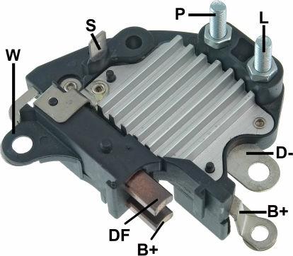 GAUSS GA132 - Регулатор на генератор vvparts.bg