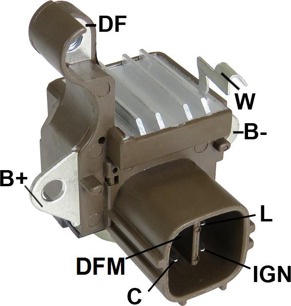 GAUSS GA137 - Регулатор на генератор vvparts.bg