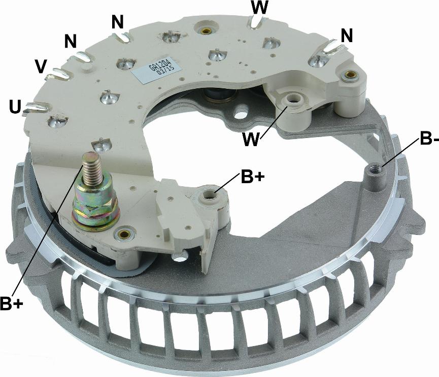 GAUSS GA1204 - Изправител, генератор vvparts.bg