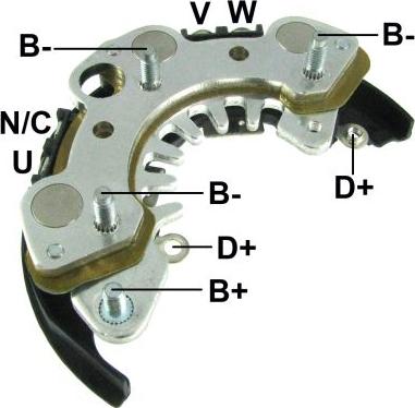 GAUSS GA1766 - Изправител, генератор vvparts.bg