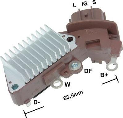 GAUSS GA865 - Регулатор на генератор vvparts.bg