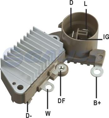 GAUSS GA818 - Регулатор на генератор vvparts.bg