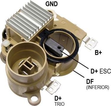 GAUSS GA836 - Регулатор на генератор vvparts.bg