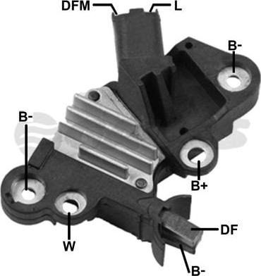 GAUSS GA340 - Регулатор на генератор vvparts.bg