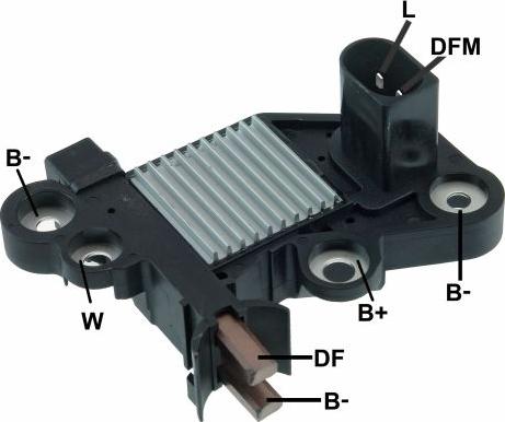 GAUSS GA343 - Регулатор на генератор vvparts.bg