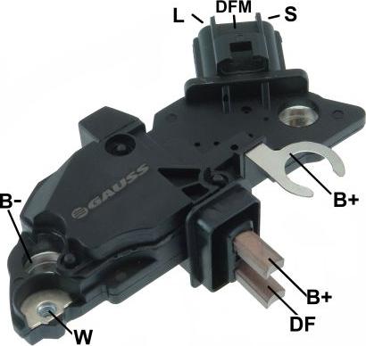 GAUSS GA235 - Регулатор на генератор vvparts.bg