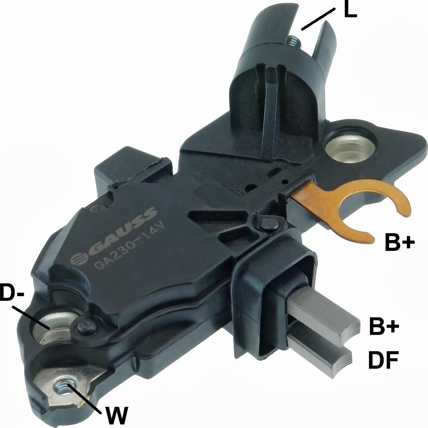 GAUSS GA230 - Регулатор на генератор vvparts.bg