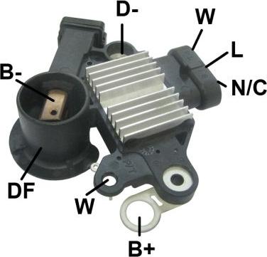 GAUSS GA715 - Регулатор на генератор vvparts.bg