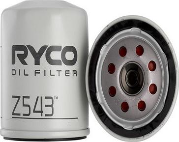 GCG Turbos Australia RY-Z543 - Маслен филтър vvparts.bg