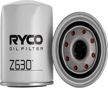GCG Turbos Australia RY-Z630 - Маслен филтър vvparts.bg