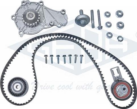 Geba K30040AS - Водна помпа+ к-кт ангренажен ремък vvparts.bg