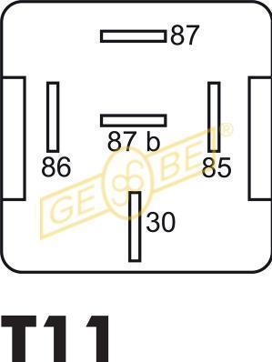 Gebe 9 5094 1 - Въздухомер-измерител на масата на въздуха vvparts.bg