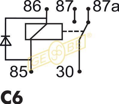 Gebe 9 5047 1 - Въздухомер-измерител на масата на въздуха vvparts.bg