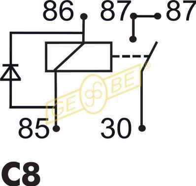 Gebe 9 6172 1 - Горивопроводен модул (горивна помпа+сонда) vvparts.bg