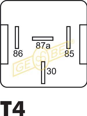 Gebe 9 7122 1 - Ламбда-сонда vvparts.bg