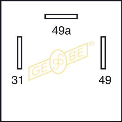 Gebe 9 6080 1 - Горивопроводен модул (горивна помпа+сонда) vvparts.bg