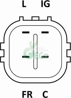 GECO A54504A - Генератор vvparts.bg