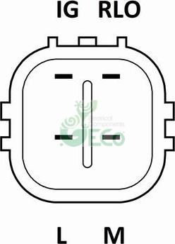 GECO A54302A - Генератор vvparts.bg