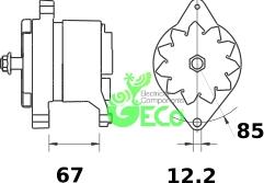 GECO A33978 - Генератор vvparts.bg