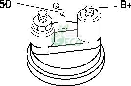 GECO M50200A - Стартер vvparts.bg