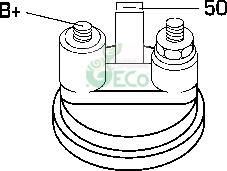 GECO M14552 - Стартер vvparts.bg