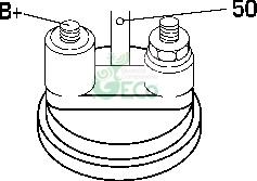 GECO M50186A - Стартер vvparts.bg