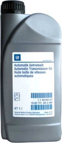 General Motors 93165147 - Масло за автоматична предавателна кутия vvparts.bg