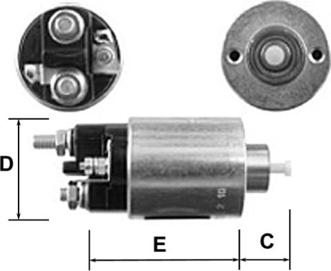 General Motors E9002 - Магнитен превключвател, стартер vvparts.bg