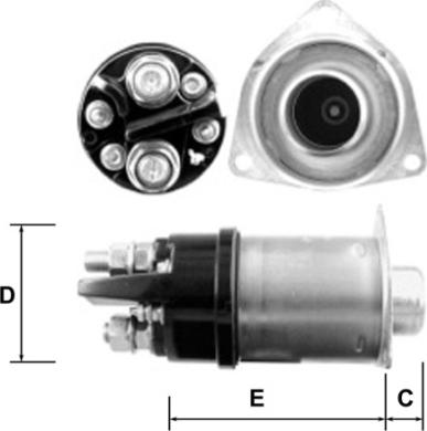 General Motors E5385 - Магнитен превключвател, стартер vvparts.bg