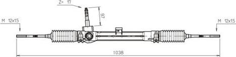 General Ricambi FI4114 - Кормилна кутия vvparts.bg