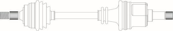 General Ricambi PE3007 - Полуоска vvparts.bg